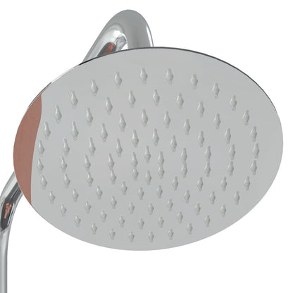 Outdoor-Dusche 246 Cm Massives Douglasholz Und Edelstahl Natur