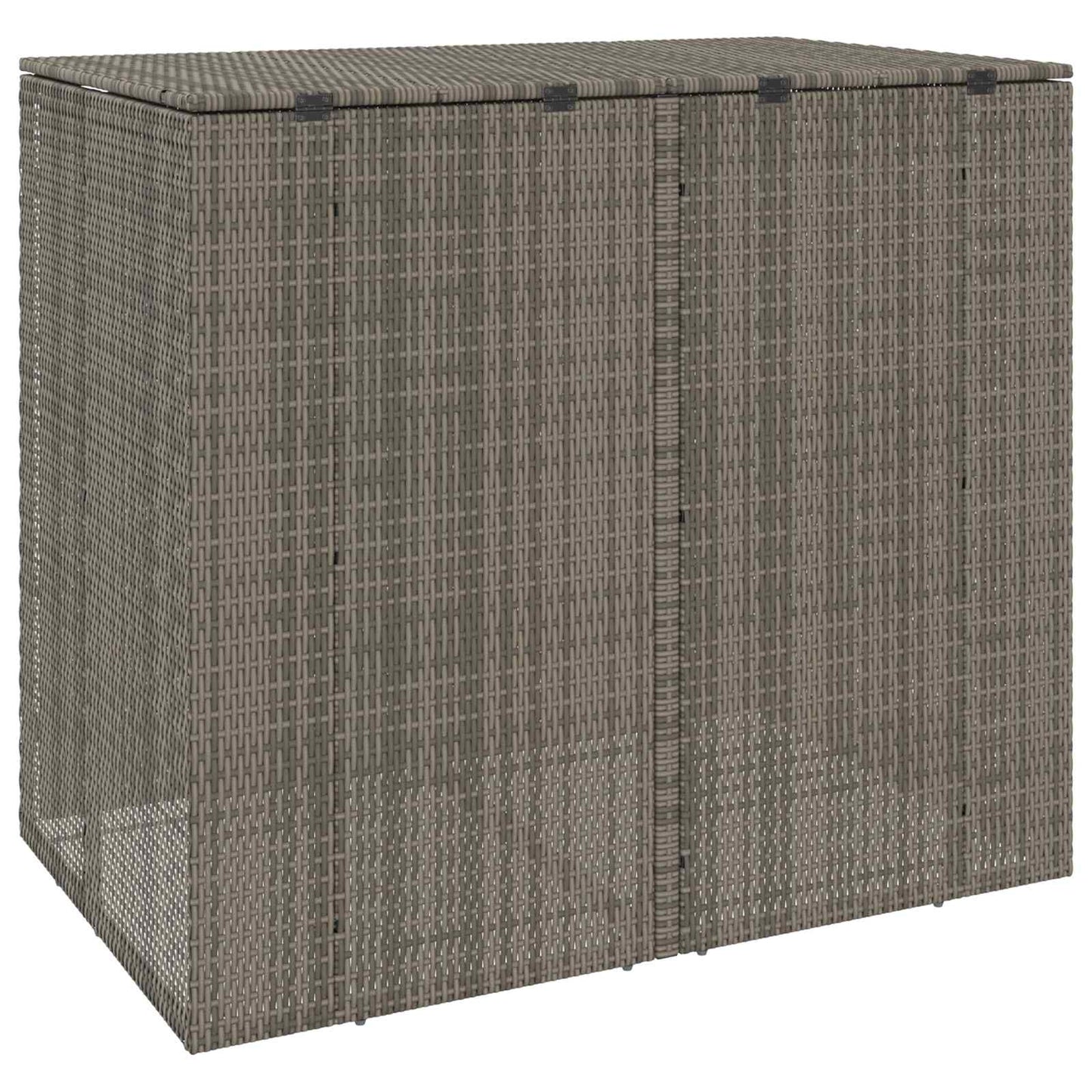 Mülltonnenbox 2 Pcs 130 X 80 X 115 Cm Polyethylen