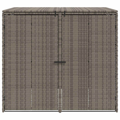Mülltonnenbox 2 Pcs 130 X 80 X 115 Cm Polyethylen