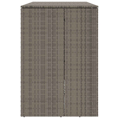 Mülltonnenbox 2 Pcs 130 X 80 X 115 Cm Polyethylen