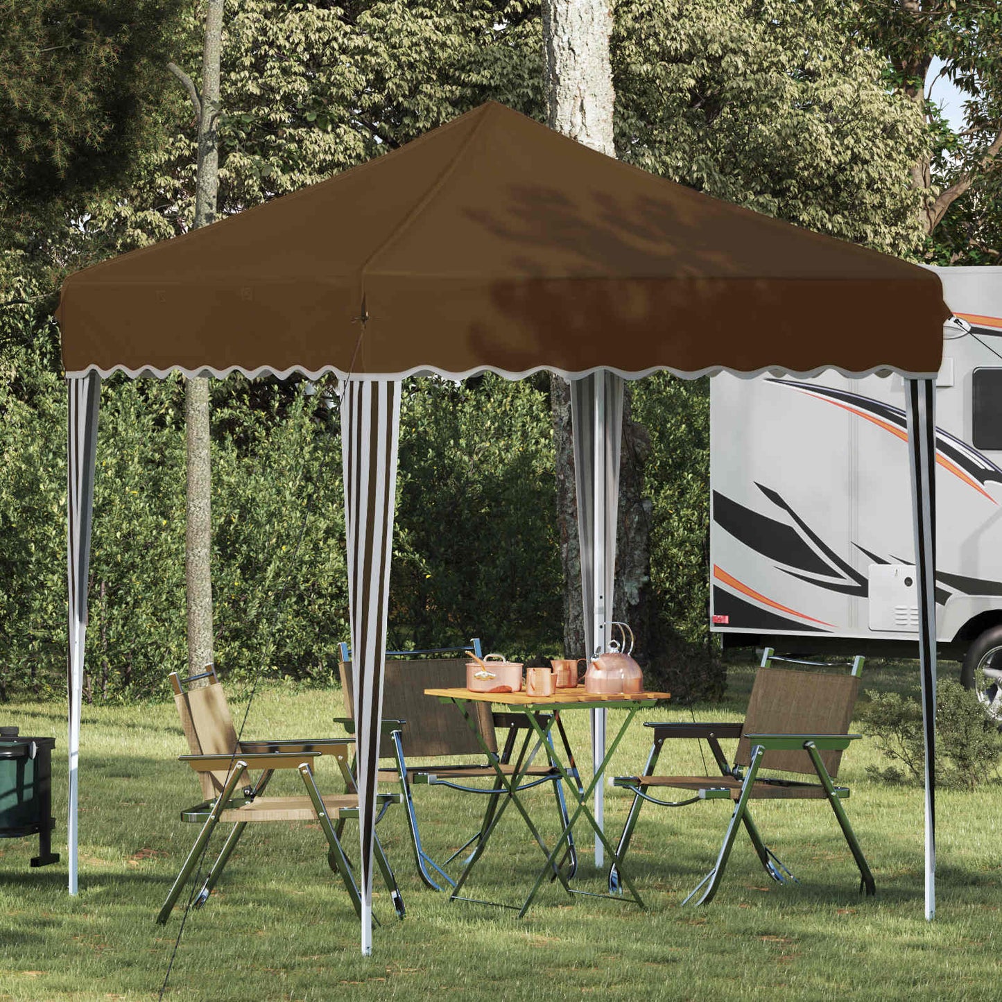 Pop-Up Partyzelt 195 X 195 X 245 Cm Oxford-Stoff