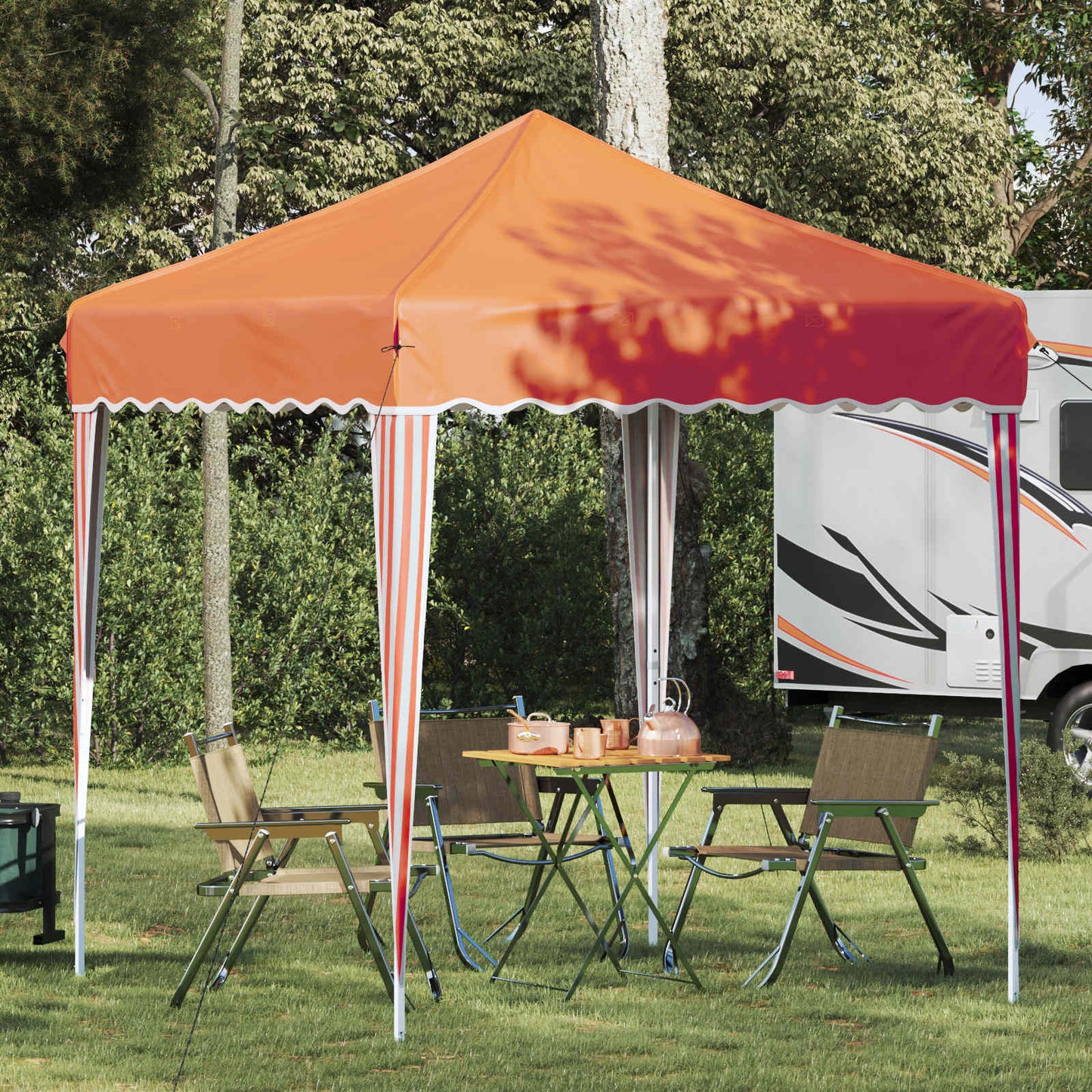 Pop-Up Partyzelt 195 X 195 X 245 Cm Oxford-Stoff