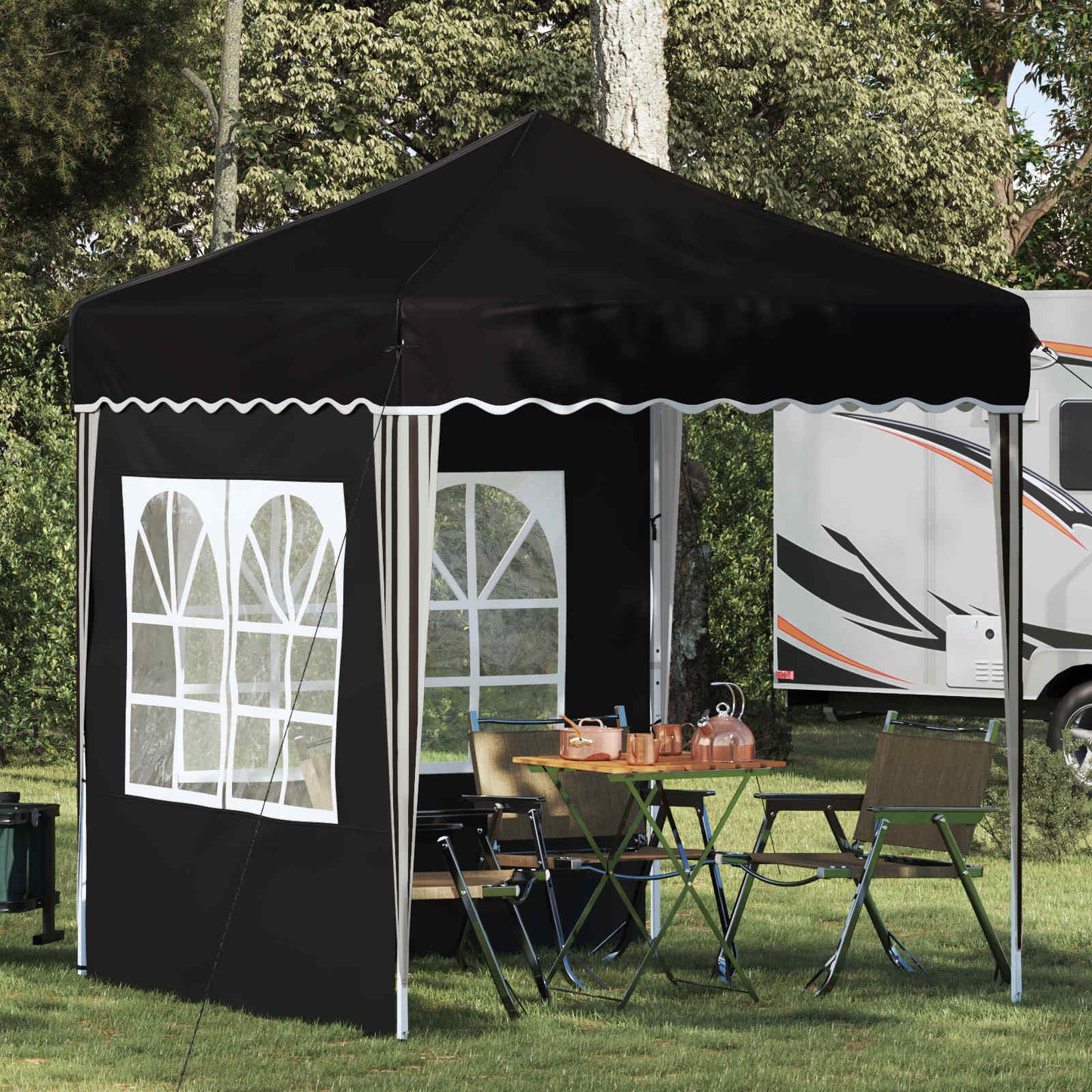 Pop-Up Partyzelt 195 X 195 X 245 Cm Oxford-Stoff