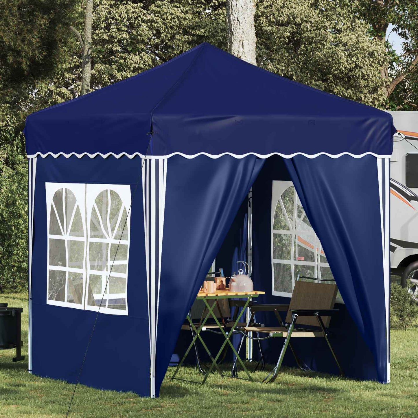 Pop-Up Partyzelt 195 X 195 X 245 Cm Oxford-Stoff