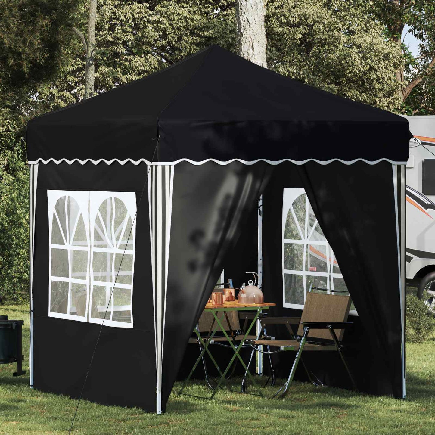 Pop-Up Partyzelt 195 X 195 X 245 Cm Oxford-Stoff