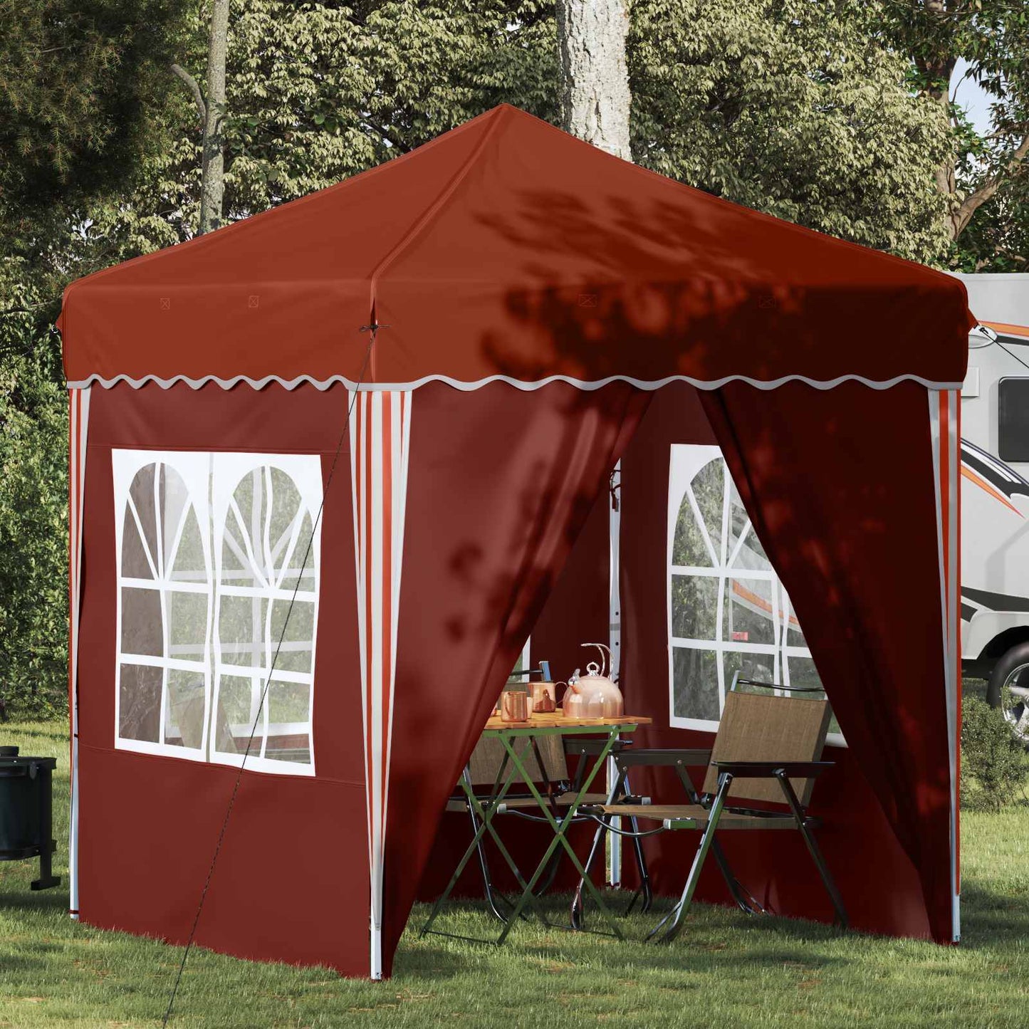 Pop-Up Partyzelt 195 X 195 X 245 Cm Oxford-Stoff