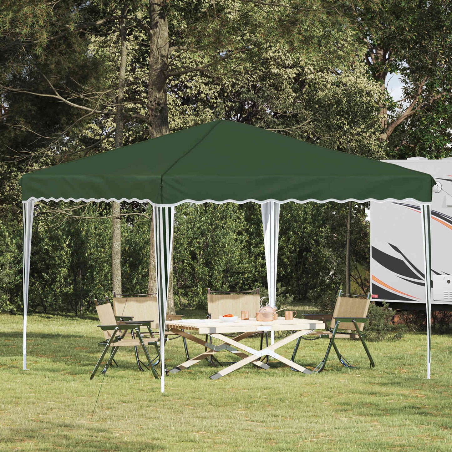 Pop-Up Partyzelt 288 X 288 X 245 Cm Oxford-Stoff
