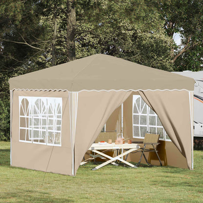 Pop-Up Partyzelt 288 X 288 X 245 Cm Oxford-Stoff