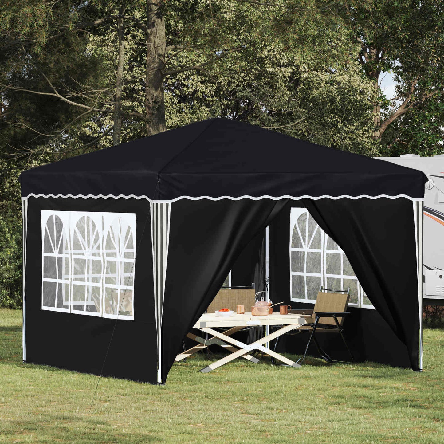 Pop-Up Partyzelt 288 X 288 X 245 Cm Oxford-Stoff