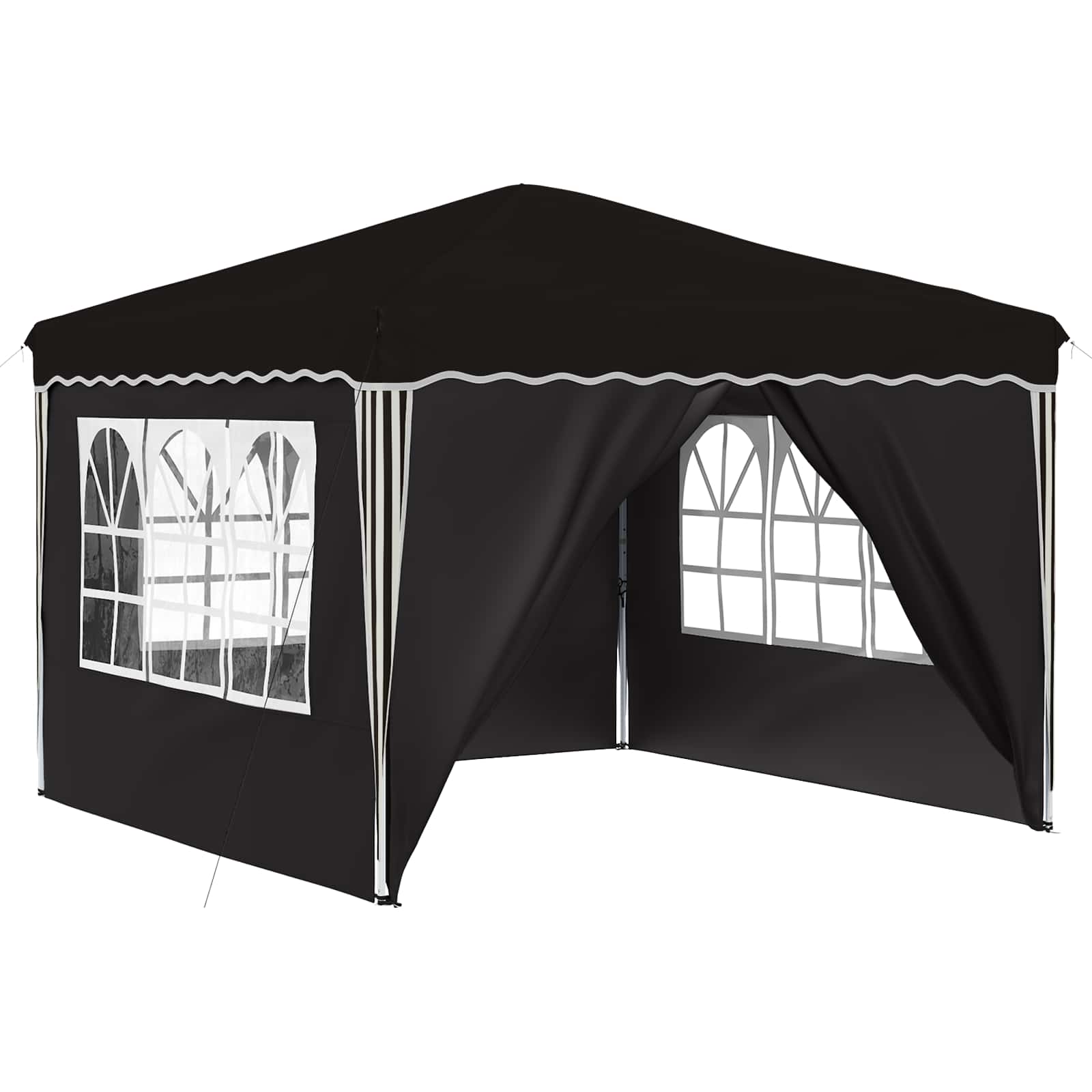 Pop-Up Partyzelt 288 X 288 X 245 Cm Oxford-Stoff