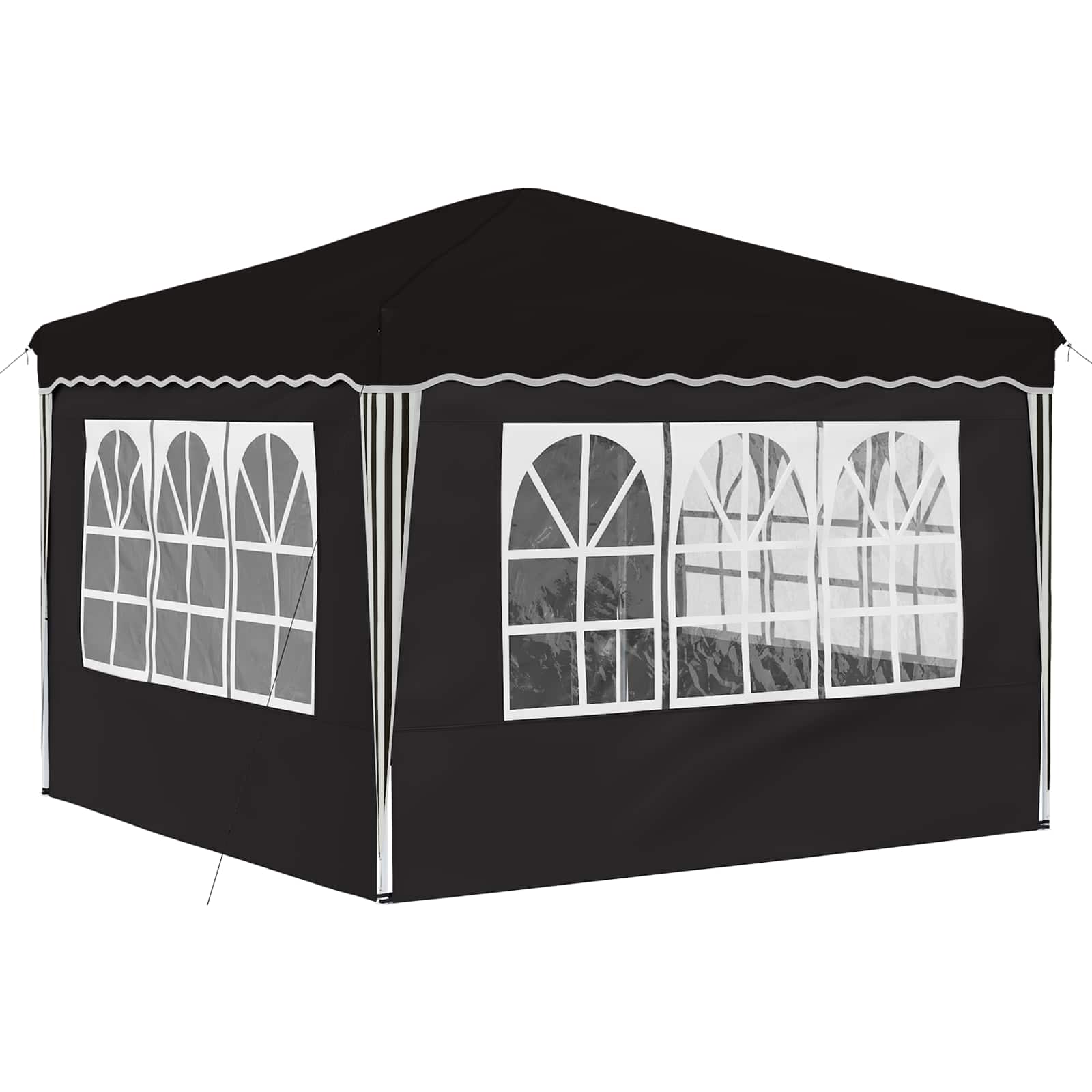 Pop-Up Partyzelt 288 X 288 X 245 Cm Oxford-Stoff