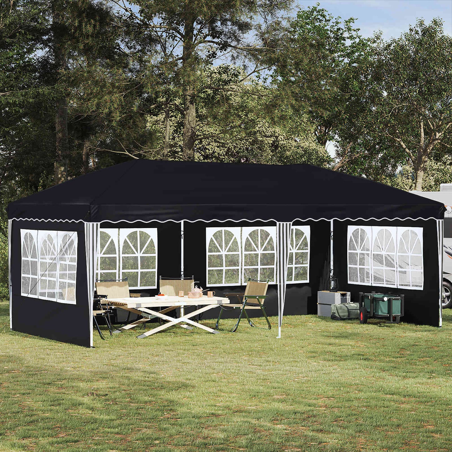 Pop-Up Partyzelt 575 X 288 X 245 Cm