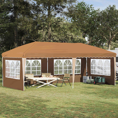 Pop-Up Partyzelt 575 X 288 X 245 Cm
