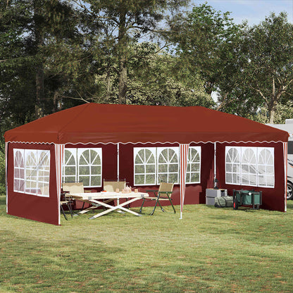 Pop-Up Partyzelt 575 X 288 X 245 Cm