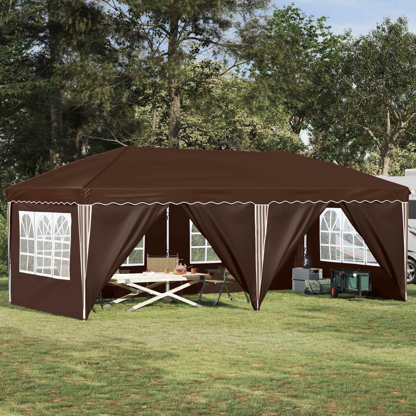 Pop-Up Partyzelt 575 X 288 X 245 Cm