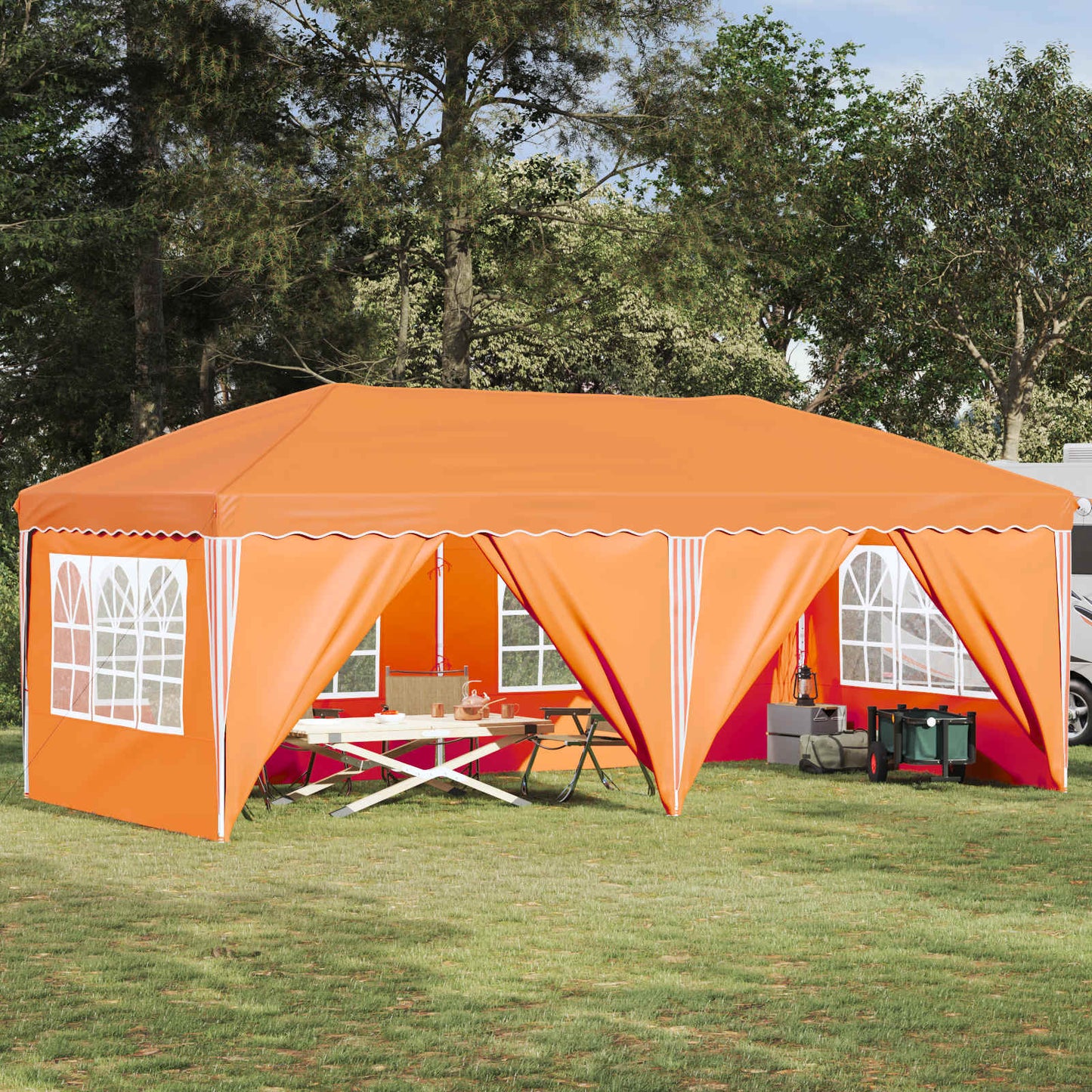 Pop-Up Partyzelt 575 X 288 X 245 Cm