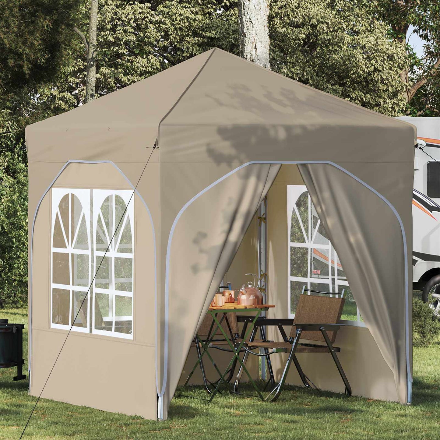 Pop-Up Partyzelt 192 X 192 X 245 Cm