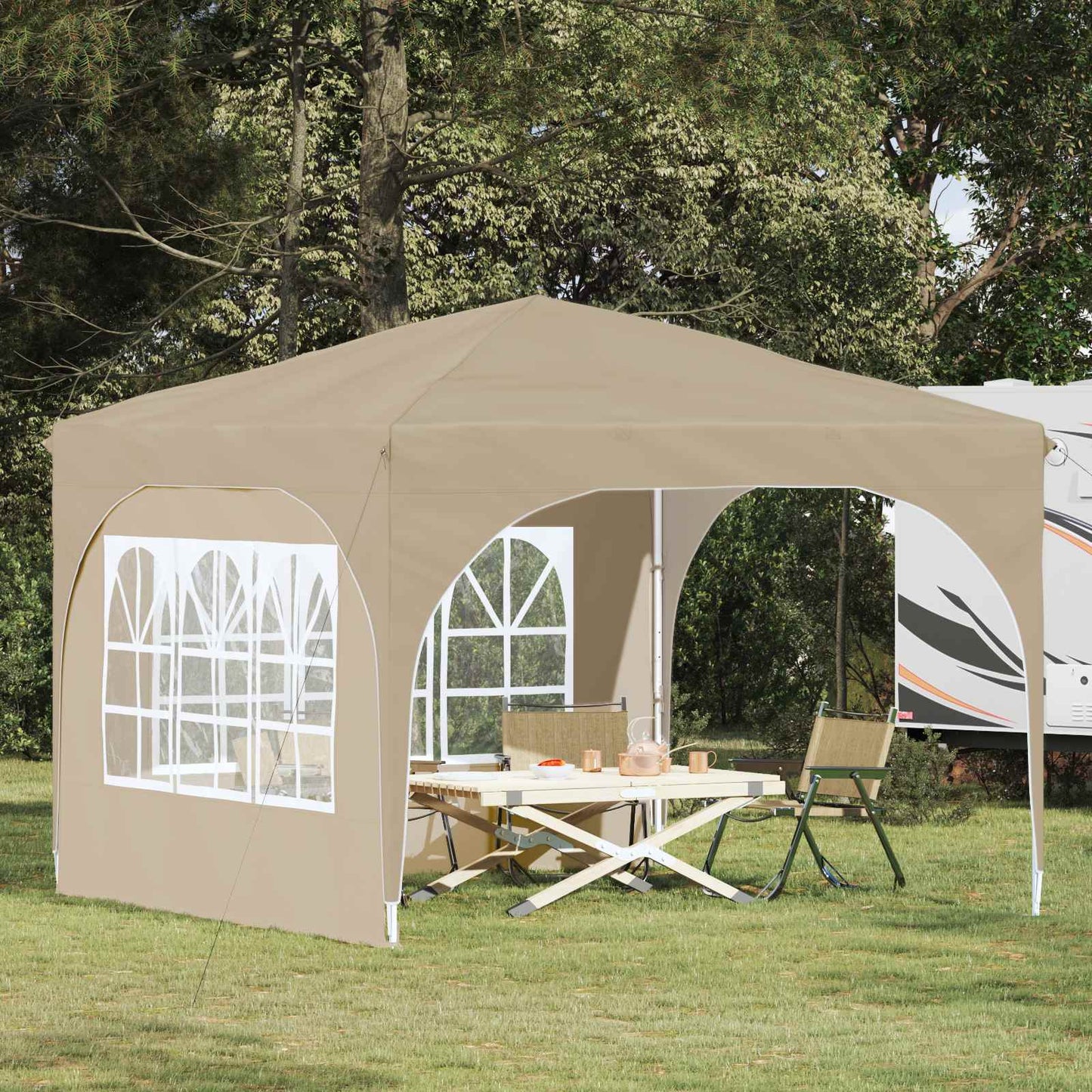 Pop-Up Partyzelt 290 X 290 X 245 Cm
