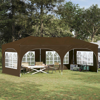 Pop-Up Partyzelt 575 X 288 X 245 Cm Oxford-Stoff