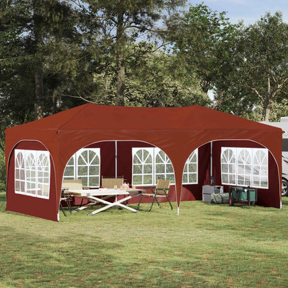 Pop-Up Partyzelt 575 X 288 X 245 Cm Oxford-Stoff