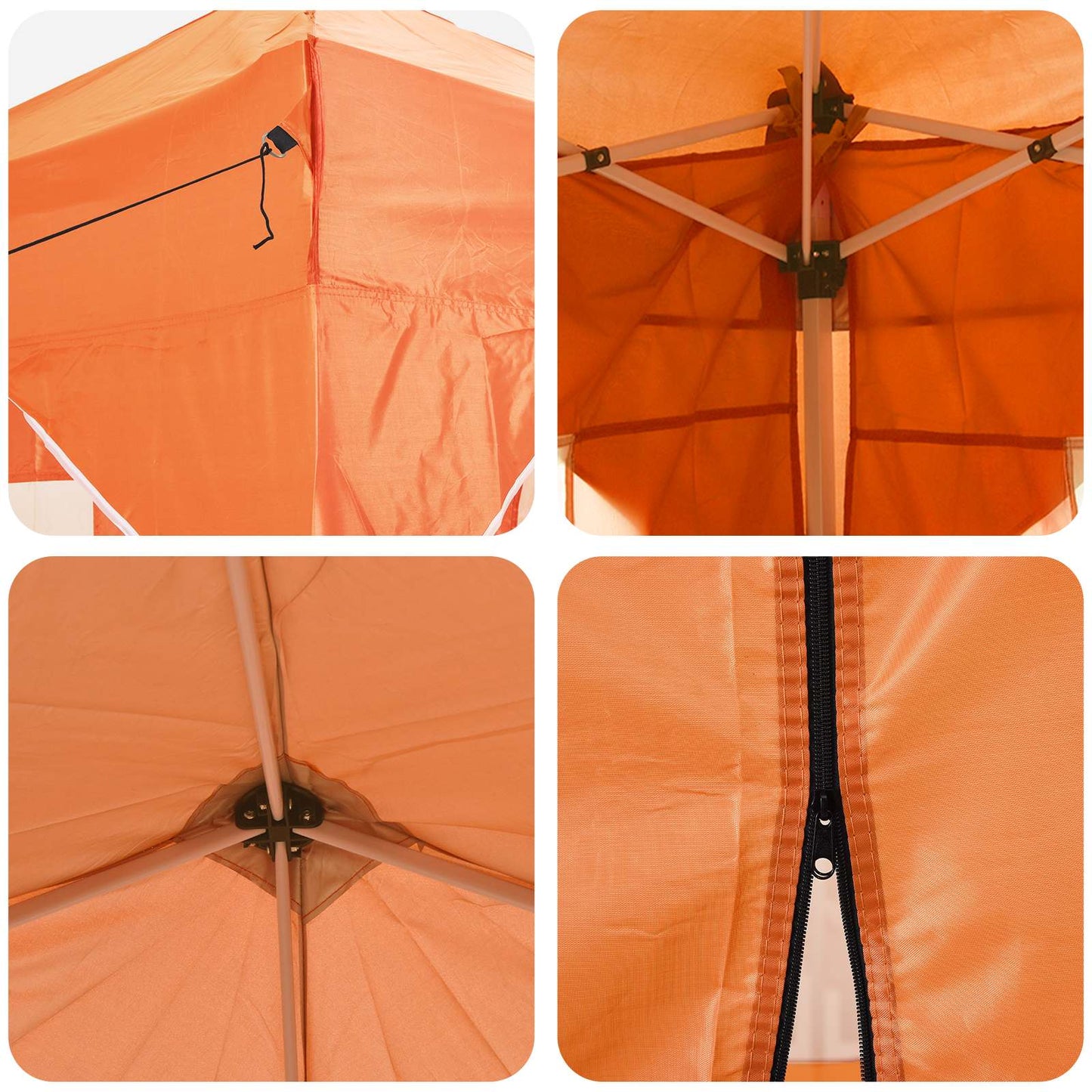 Pop-Up Partyzelt 575 X 288 X 245 Cm Oxford-Stoff
