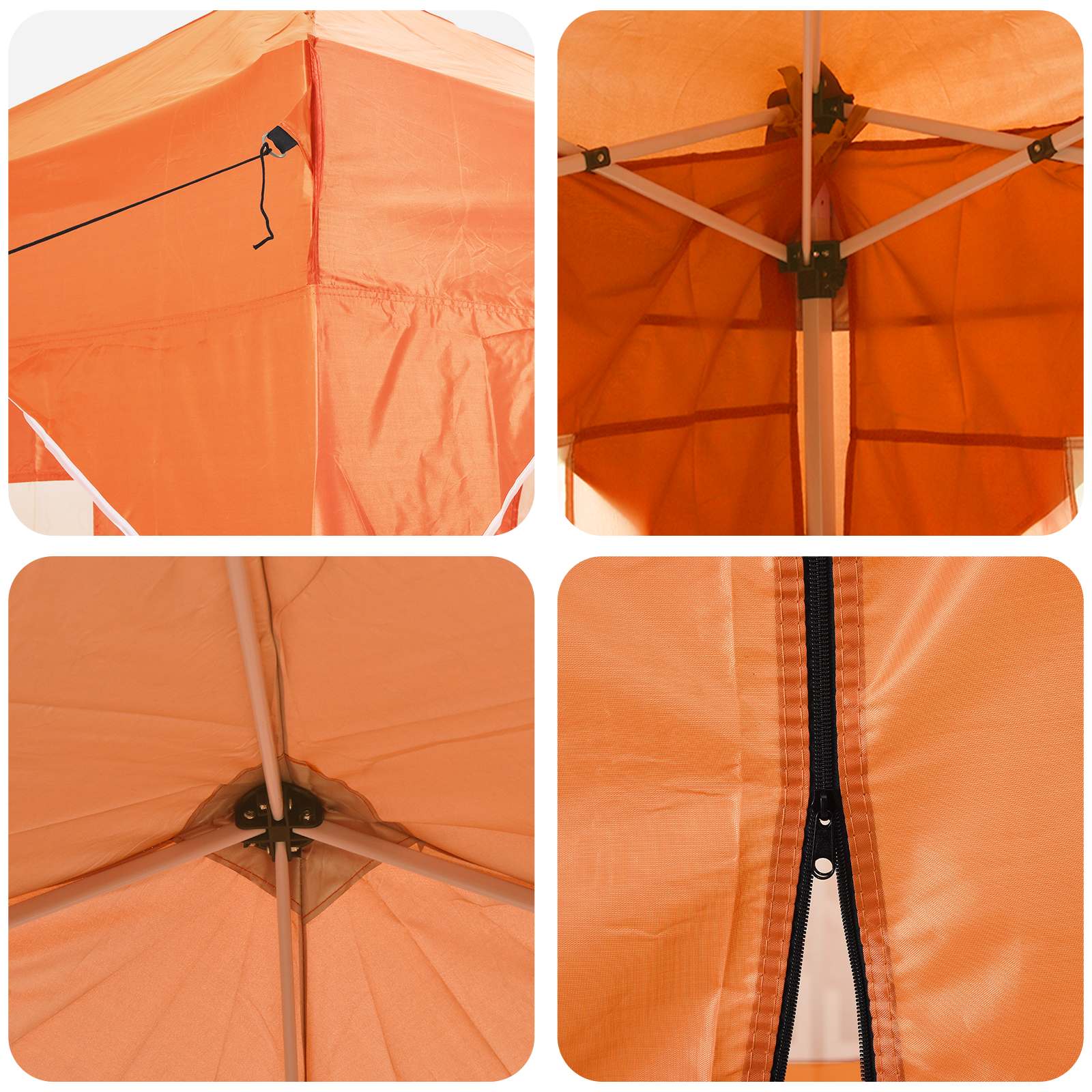 Pop-Up Partyzelt 575 X 288 X 245 Cm Oxford-Stoff