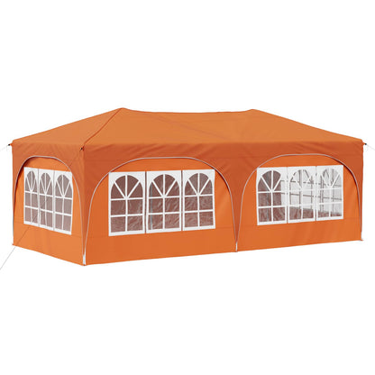 Pop-Up Partyzelt 575 X 288 X 245 Cm Oxford-Stoff
