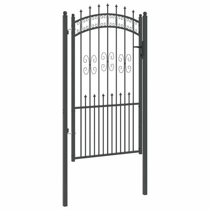 Zauntor Mit Speer-Top Kampen Stahl
