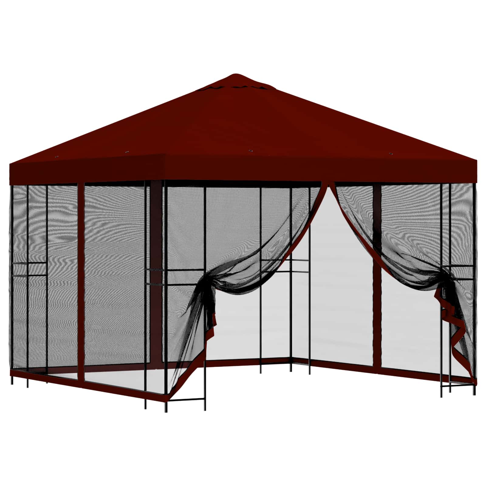 Garten Pavillon Mit Seitenwänden 3 X 3 M