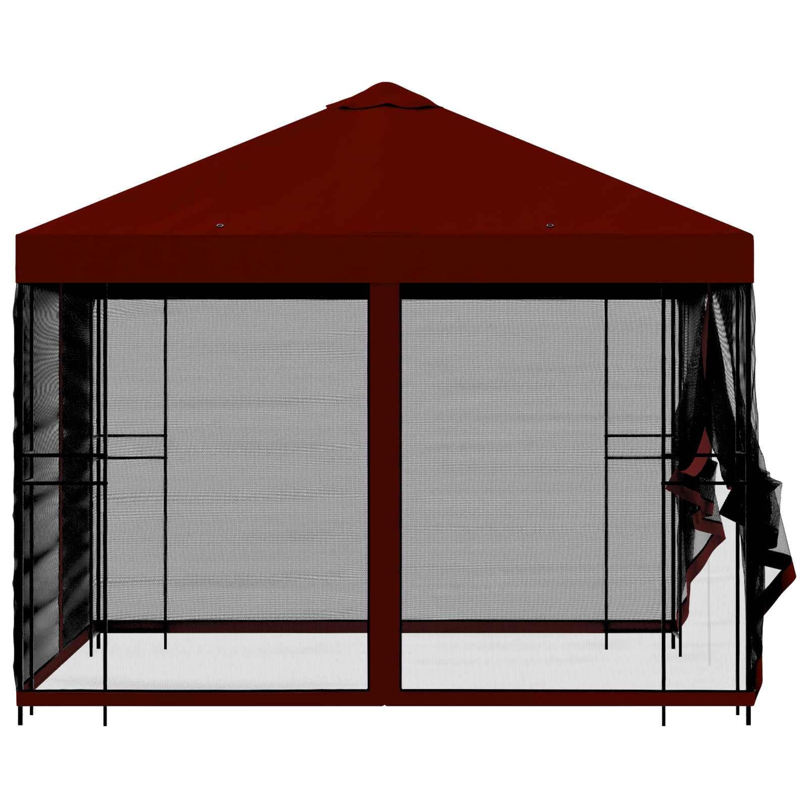 Garten Pavillon Mit Seitenwänden 3 X 3 M
