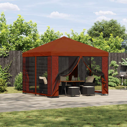 Garten Pavillon Mit Seitenwänden 3 X 3 M