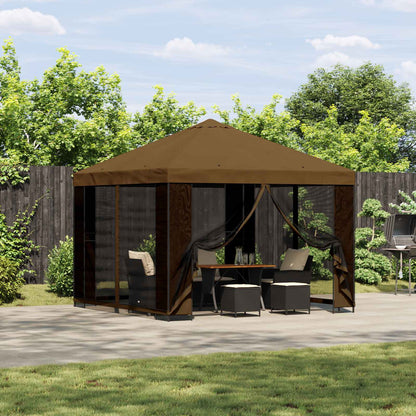 Garten Pavillon Mit Seitenwänden 3 X 3 M