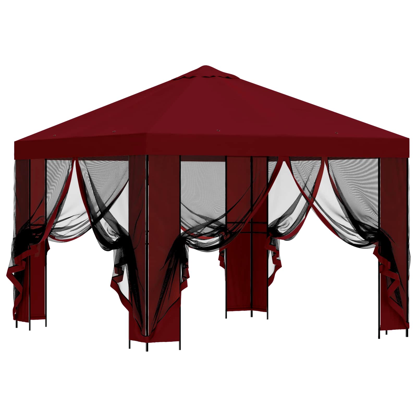 Garten Pavillon Mit Seitenwänden 3 X 3 M