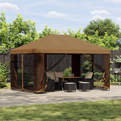 Garten Pavillon Mit Seitenwänden 4 X 3 M