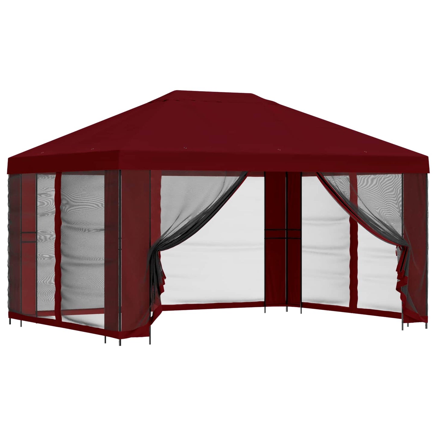Garten Pavillon Mit Seitenwänden 4 X 3 M