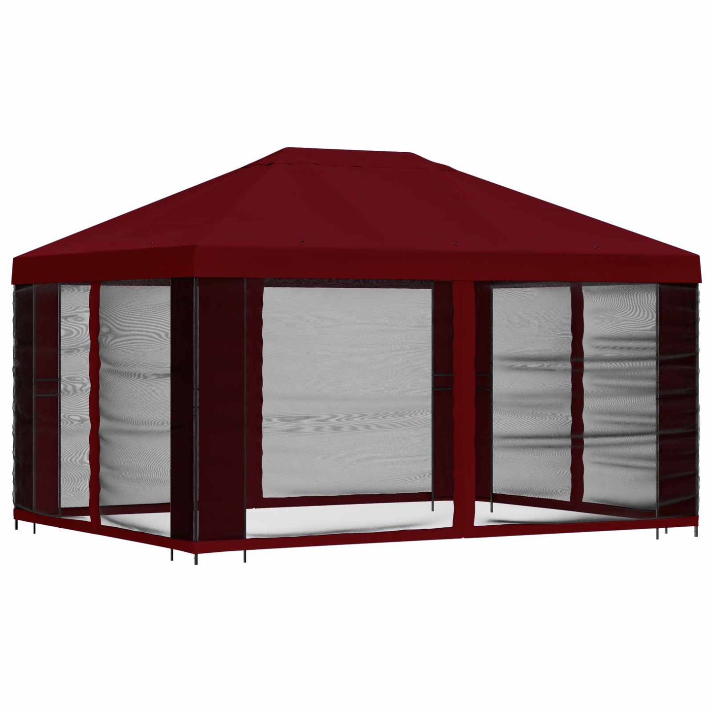 Garten Pavillon Mit Seitenwänden 4 X 3 M