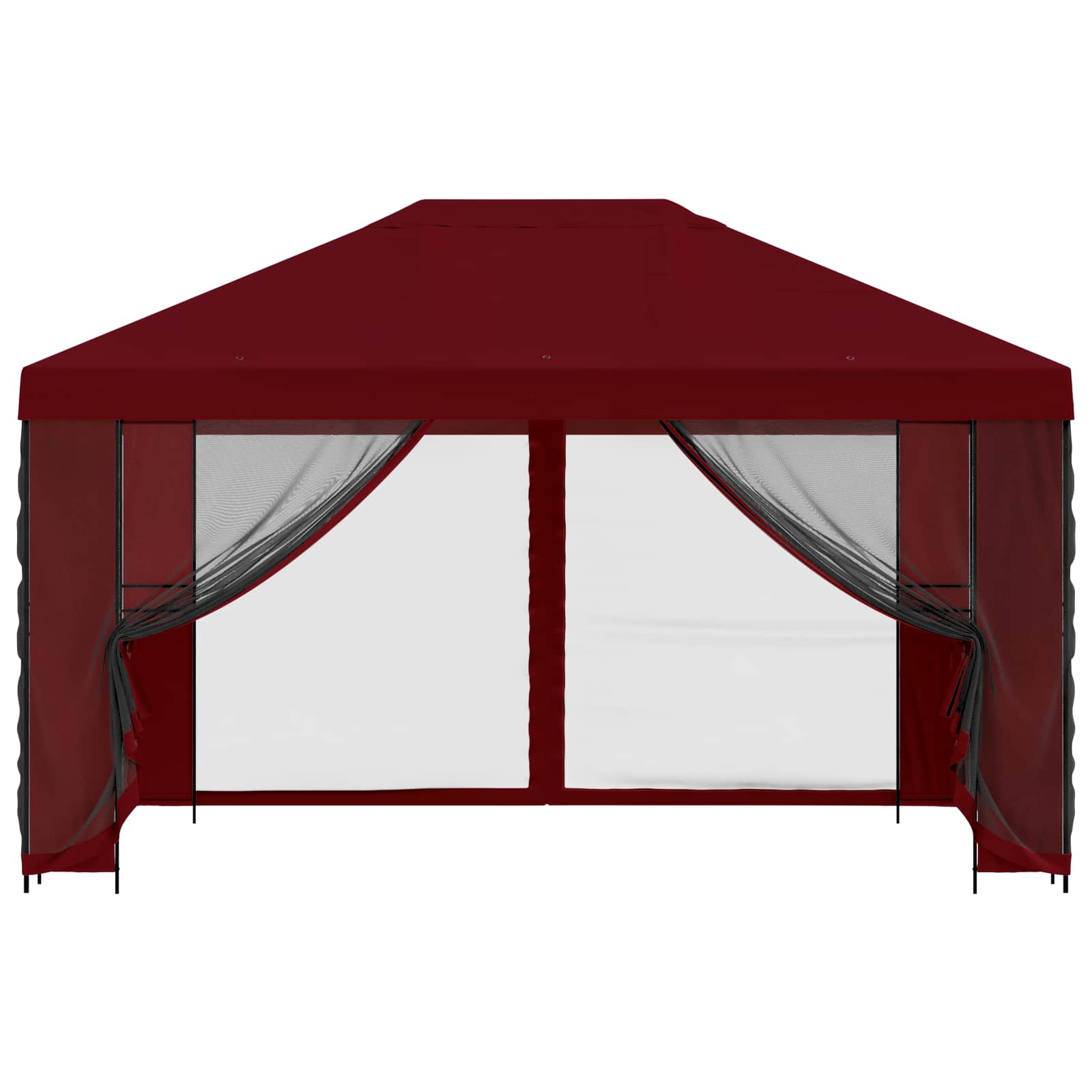 Garten Pavillon Mit Seitenwänden 4 X 3 M