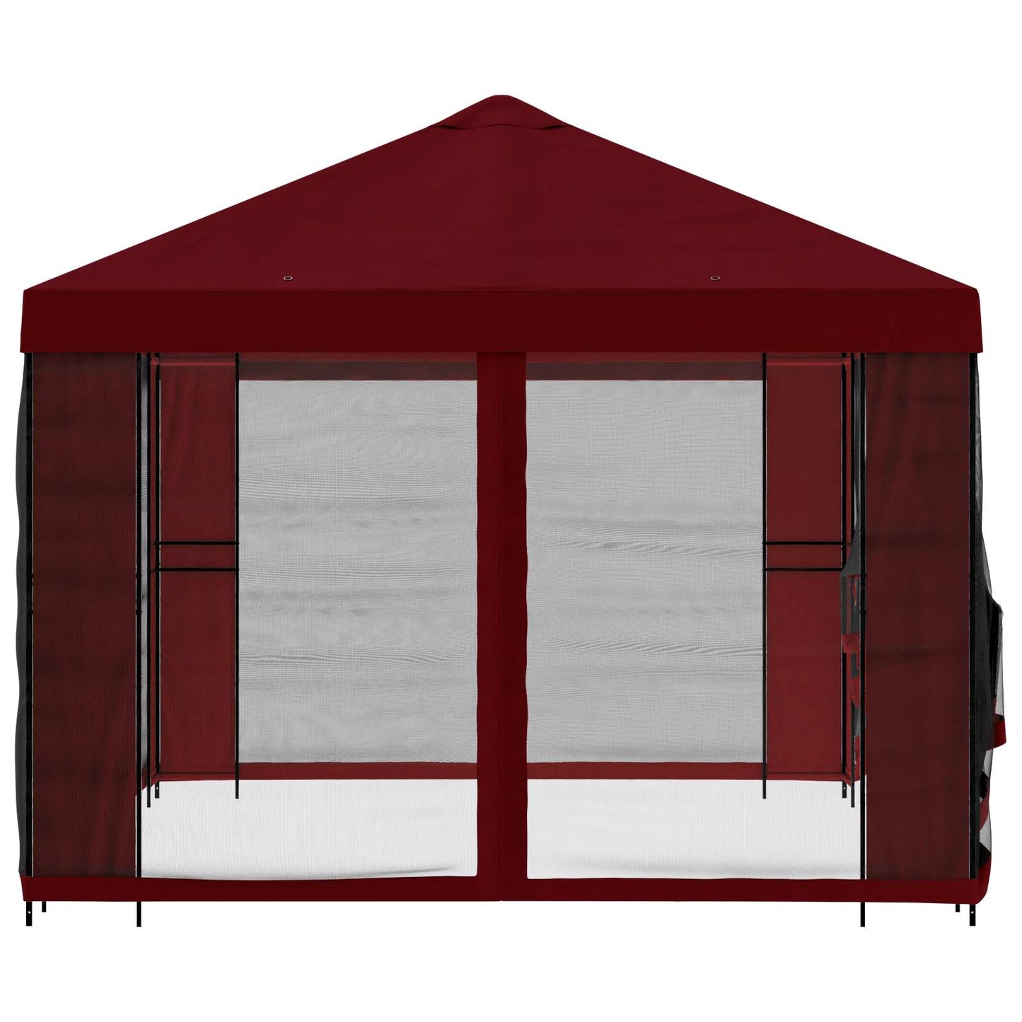 Garten Pavillon Mit Seitenwänden 4 X 3 M