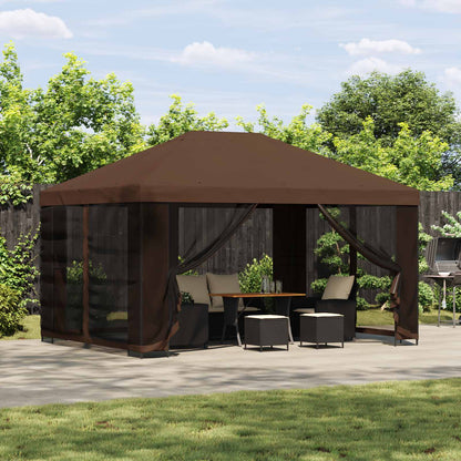 Garten Pavillon Mit Seitenwänden 4 X 3 M