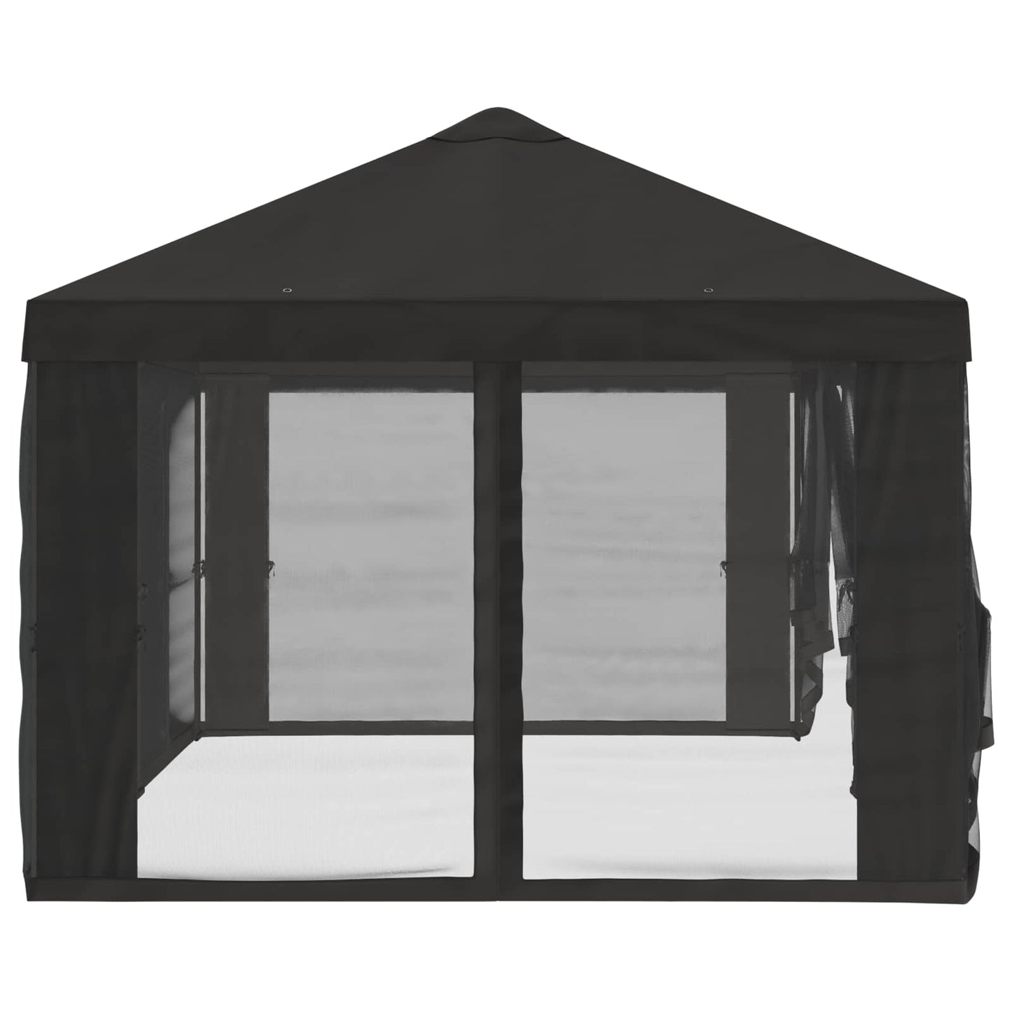 Pavillon Dach Mit Seitenwänden Anthrazit 600,5 X 300,5 Cm