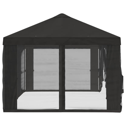 Pavillon Dach Mit Seitenwänden Anthrazit 600,5 X 300,5 Cm