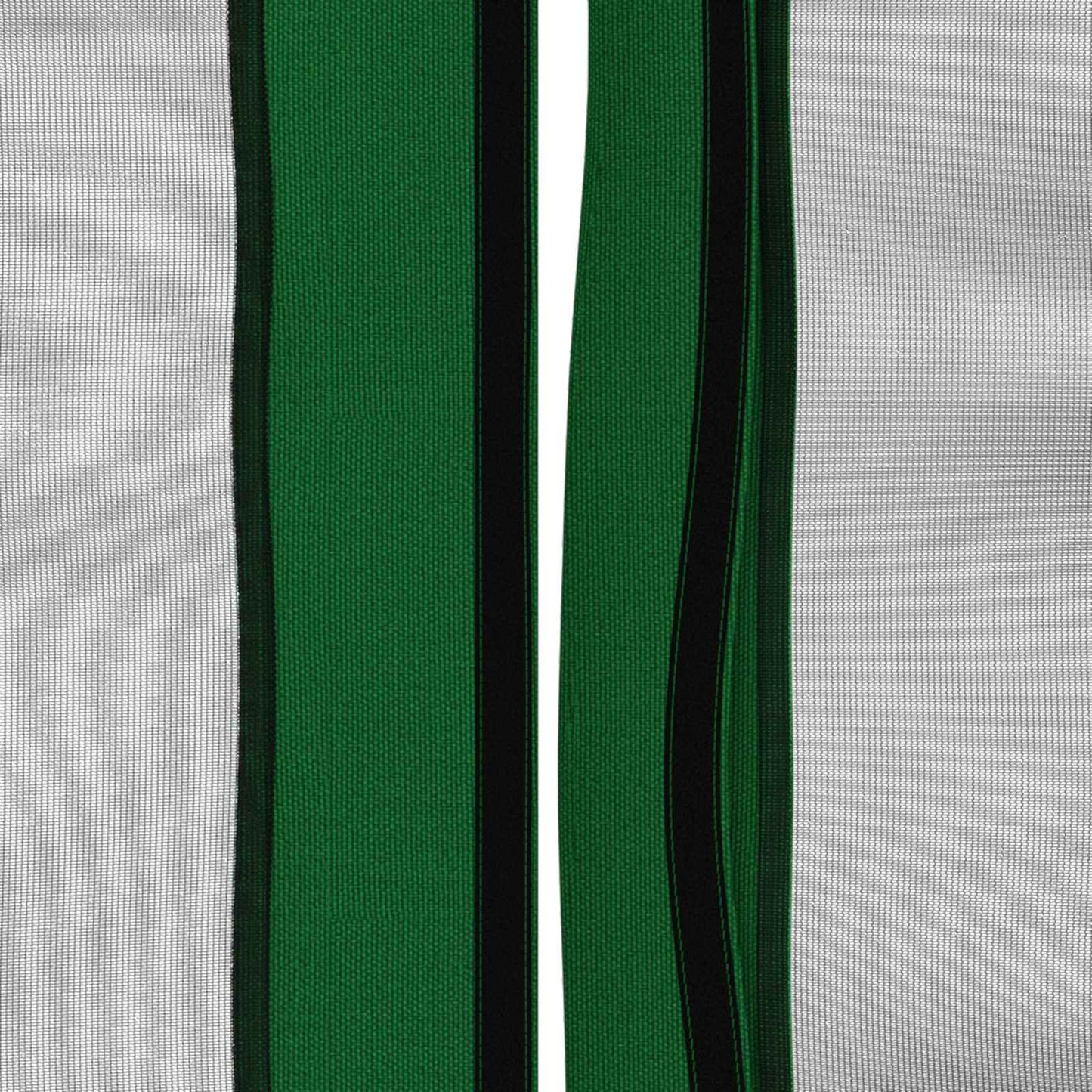 Pavillon Dach Mit Seitenwänden Grün 600,5 X 300,5 Cm Polyester