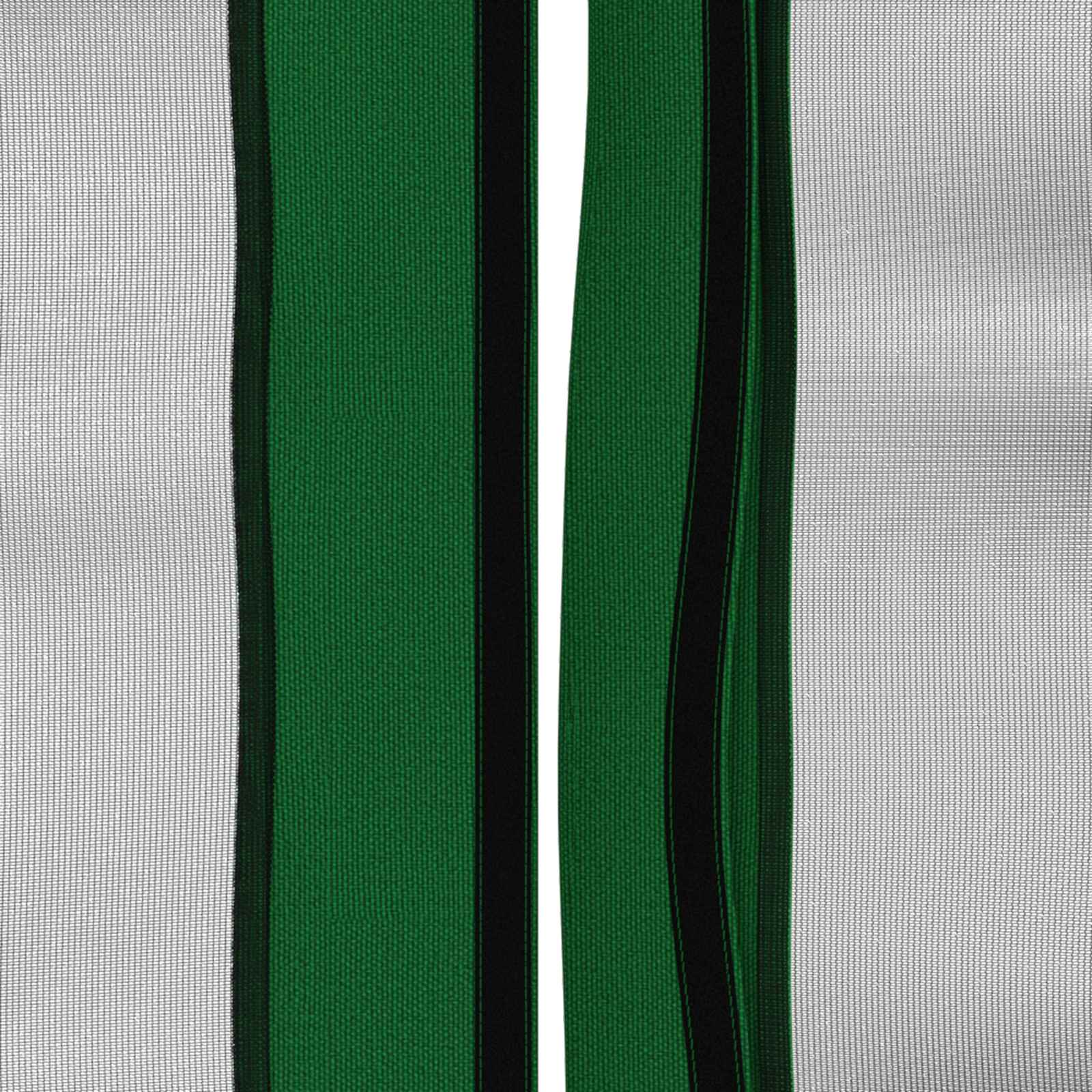 Pavillon Dach Mit Seitenwänden Grün 600,5 X 300,5 Cm Polyester