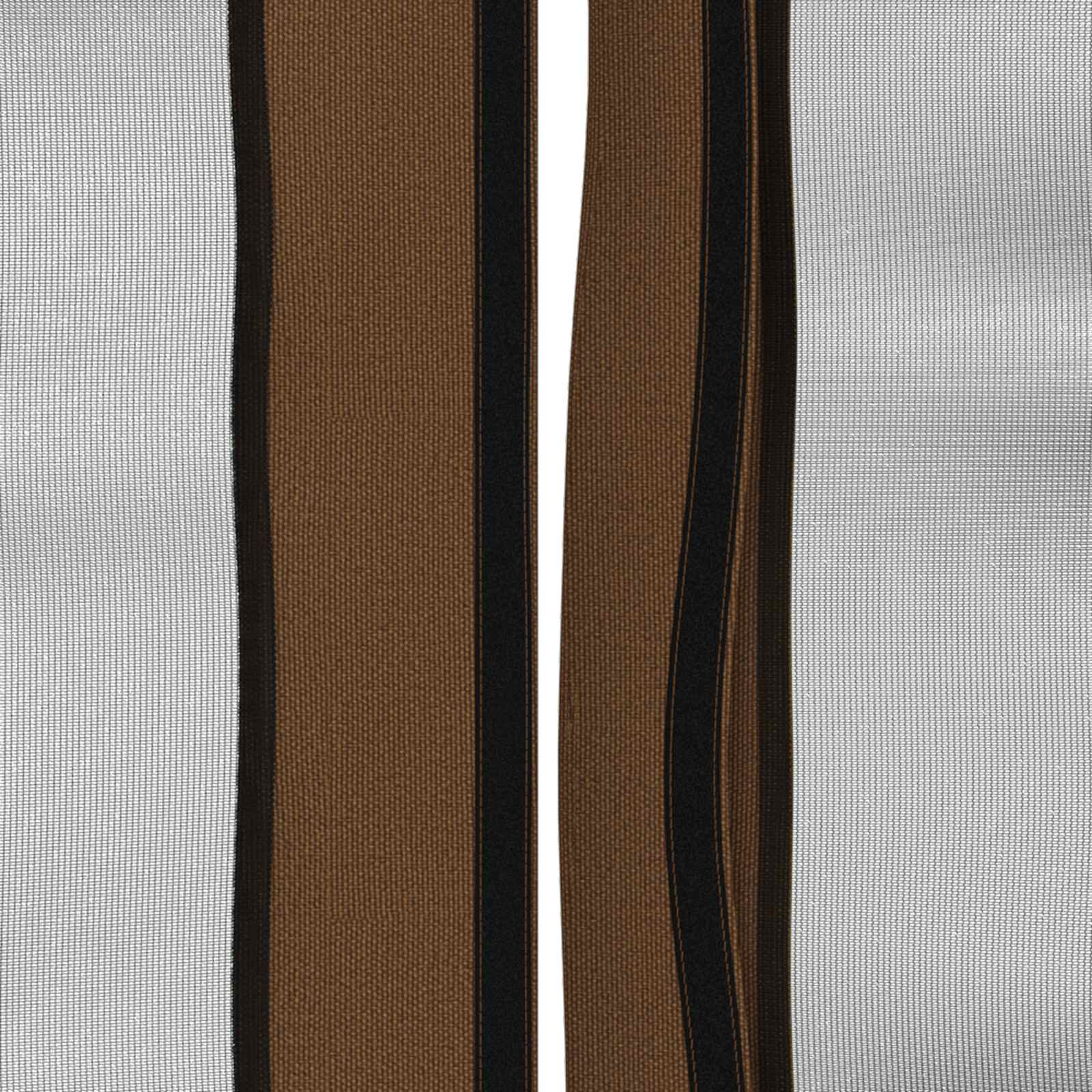 Pavillon Dach Mit Seitenwänden Taupe 600,5 X 300,5 Cm Polyester