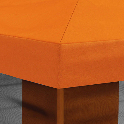 Pavillon Dach Mit Seitenwänden Orange 600,5 X 300,5 Cm