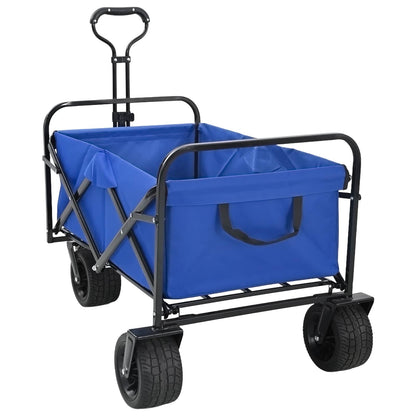 Bollerwagen 89 X 63 X 96 Cm Stahl Und Polyester-Oxford-Gewebe