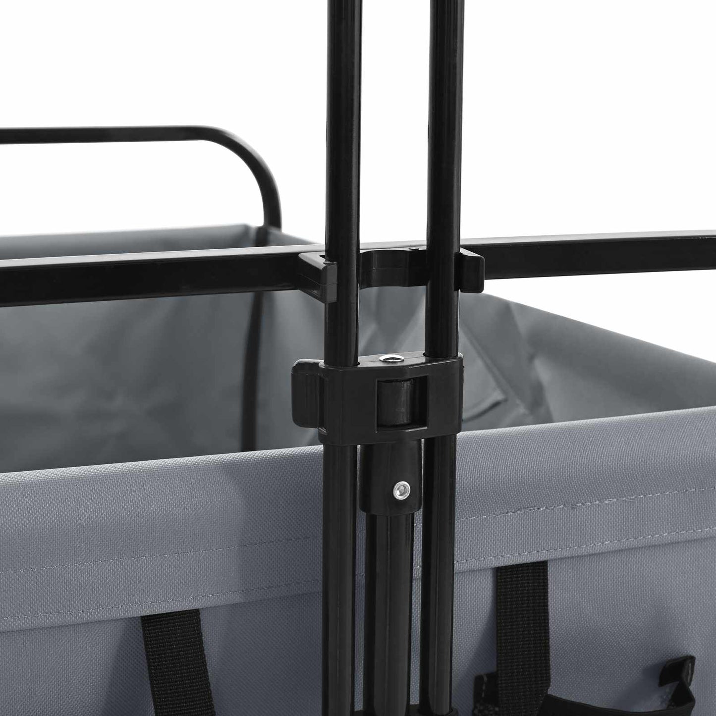 Bollerwagen 89 X 63 X 96 Cm Stahl Und Polyester-Oxford-Gewebe