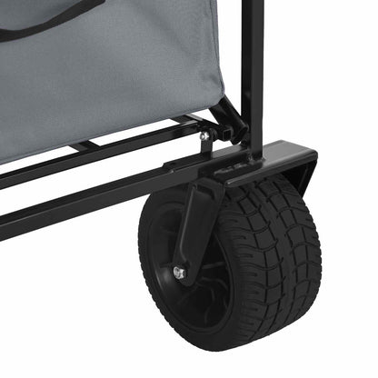 Bollerwagen 89 X 63 X 96 Cm Stahl Und Polyester-Oxford-Gewebe