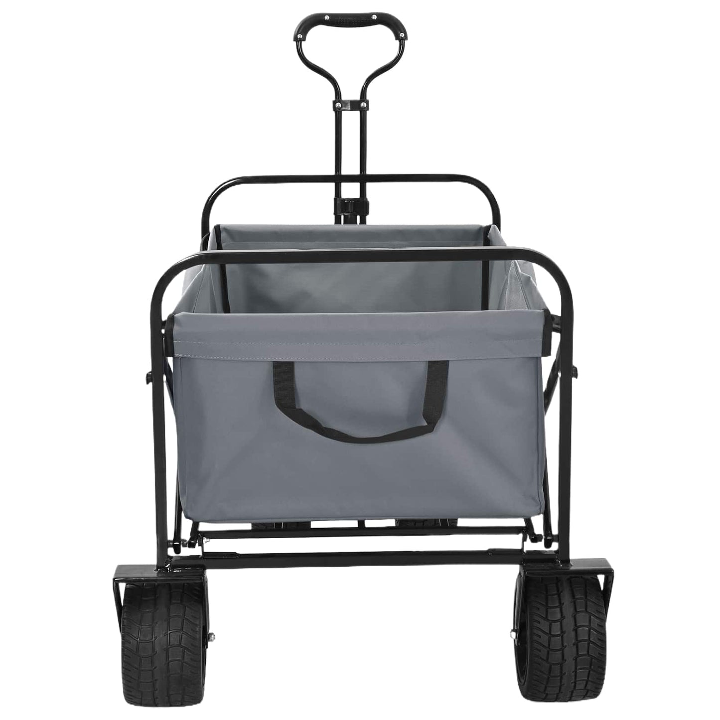 Bollerwagen 89 X 63 X 96 Cm Stahl Und Polyester-Oxford-Gewebe
