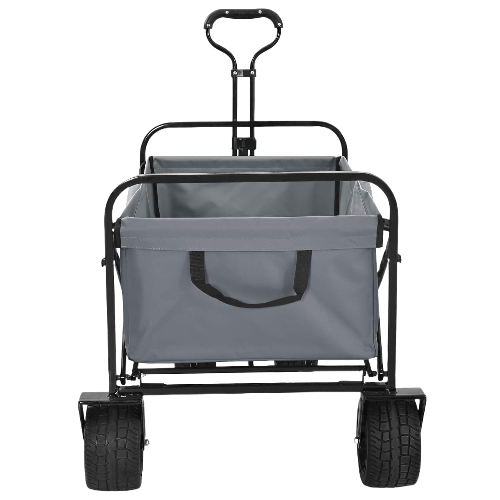 Bollerwagen 89 X 63 X 96 Cm Stahl Und Polyester-Oxford-Gewebe